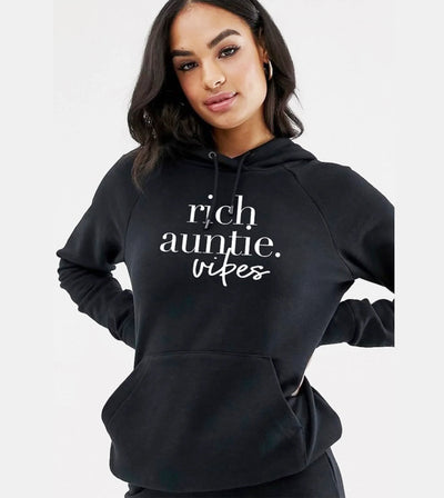 Rich Auntie Vibes Hoodie