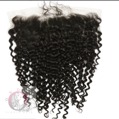 Raw Deep Curly Frontal